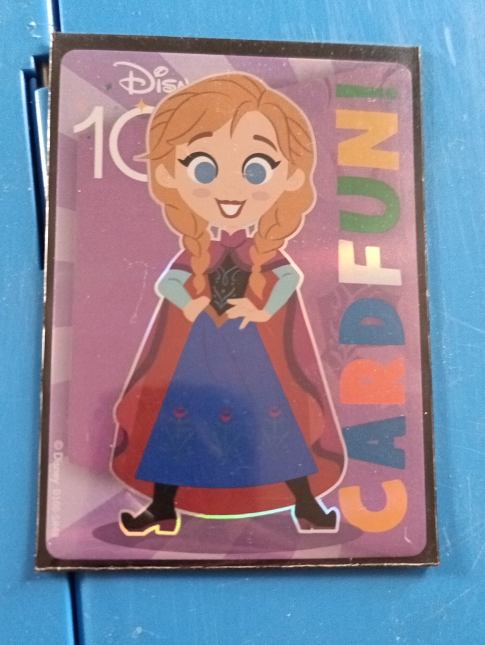 Anna Frozen Disney 100 Card Fun